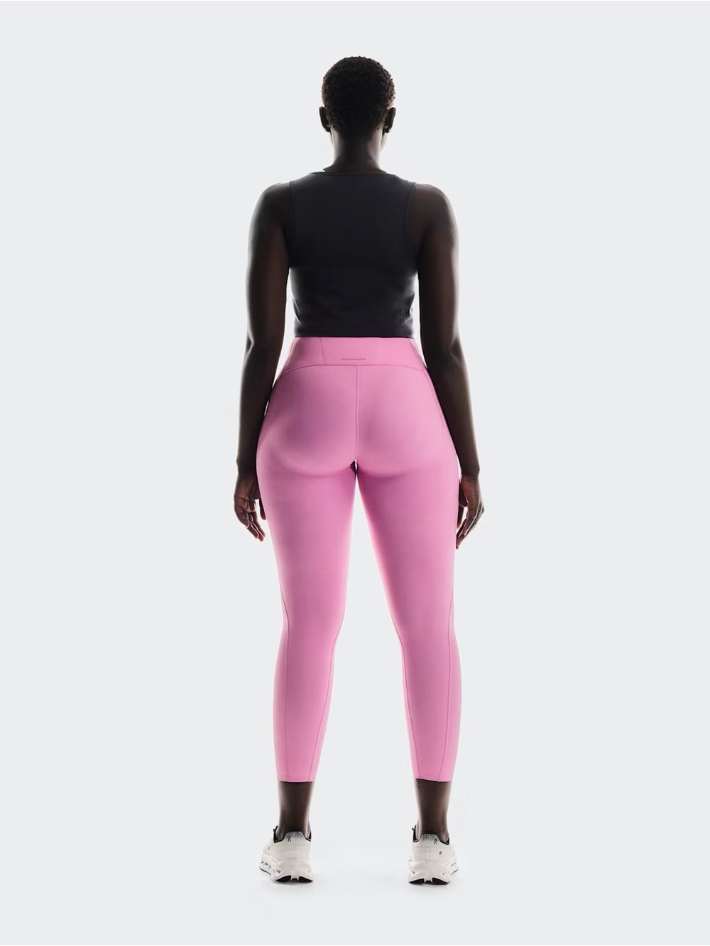 ON Studio Tights 7/8 - Raspberry - Picture 5 of 16